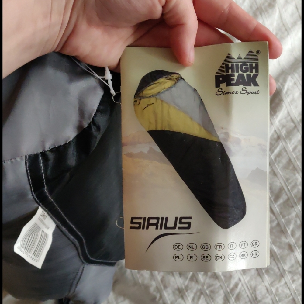 Summer sleeping bag / Sirius High Peak